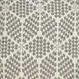 Beige Geometric Throw Pillow