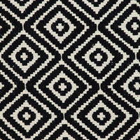 Ebony and Ivory Diamonds Throw Pillow