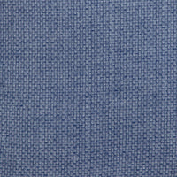 Chambray Blue and White Throw Pillow