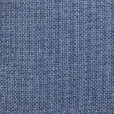 Chambray Blue and White Throw Pillow
