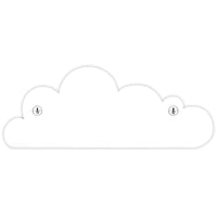 Blue and White Cloud Wall Shelf
