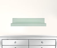Pale Green Floating Shelf