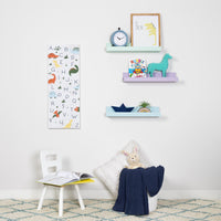 Pale Green Floating Shelf