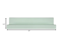 Pale Green Floating Shelf