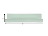 Pale Green Floating Shelf