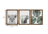 Jungle Safari Modern Wall Art Set