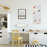 Dinosaur ABCs Playful Wall Art