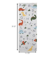 Dinosaur ABCs Playful Wall Art