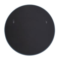 28' x 28' Minimalist Round Mirror with Beveled Edge