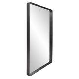 Rectangular Stainless Steel Frame with Brushed Black Finish
