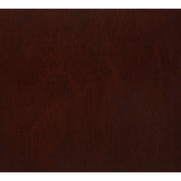 Sleek Dark Cherry Wood Wall Hanging Mirror