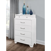 White Chest with 6 Drawers