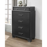 Grey Chest with 6 Drawers