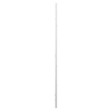 Rectangular Whitewash Window Pane Tile Mirror