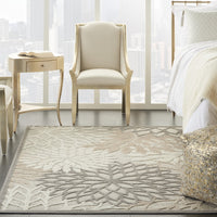 2? x 10? Natural and Gray Indoor Outdoor Runner Rug