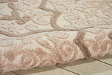 5? x 8? Cream and Beige Trellis Indoor Outdoor Area Rug