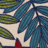 2?x 8? Multicolored Leaves Indoor Outdoor Runner Rug