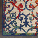 5? x 8? Rainbow Colored Indoor Outdoor Area Rug