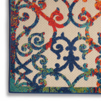 5? x 8? Rainbow Colored Indoor Outdoor Area Rug
