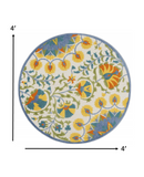 5? x 7' Multi Medallion Indoor Outdoor Area Rug