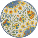 5? x 7' Multi Medallion Indoor Outdoor Area Rug
