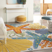 8? x 11' Multicolor Indoor Outdoor Area Rug