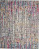 5? x 7? Ivory Abstract Striations Area Rug