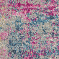 2? x 3? Ivory and Multi Abstract Scatter Rug