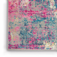 2? x 3? Ivory and Multi Abstract Scatter Rug