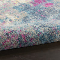 2? x 3? Ivory and Multi Abstract Scatter Rug