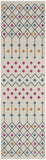8? x 10? Ivory Jewels Geometric Area Rug