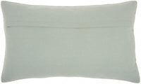 Brilliant Celadon Blue lumbar Pillow