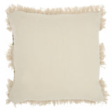 Sage Diamond Patterned Throw Pillow