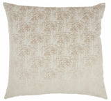 Beige Distressed Gradient Throw Pillow
