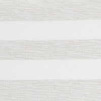 Taupe and White Soft Stripes Throw Pillow