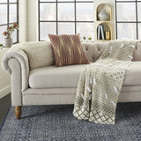 Contemporary Handcrafted Maroon Accent Throw Pillow