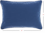Blue Indoor Outdoor LumbarThrow Pillow