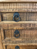 Vintage Rustic Farmhouse Three Drawer Dresser