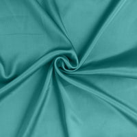 Teal Dreamy Set of 2 Silky Satin King Pillowcases