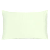 Ivory Dreamy Set of 2 Silky Satin Standard Pillowcases