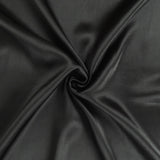 Black Dreamy Set of 2 Silky Satin Queen Pillowcases