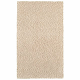 3? x 5? Modern Soft Tan Indoor Area Rug