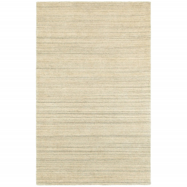 4? x 6? Two-toned Beige and GrayArea Rug