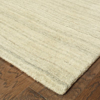 4? x 6? Two-toned Beige and GrayArea Rug