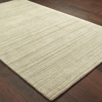 4? x 6? Two-toned Beige and GrayArea Rug