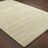 4? x 6? Two-toned Beige and GrayArea Rug