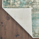6? x 9? Blue and Gray Abstract Pattern Indoor Area Rug