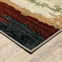 7? x 9? Modern Abstract Indoor Area Rug