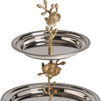 Two Tier Decorative Serving Stand