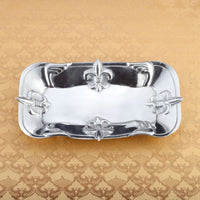 Fleur De Lis Traditional Serving Tray